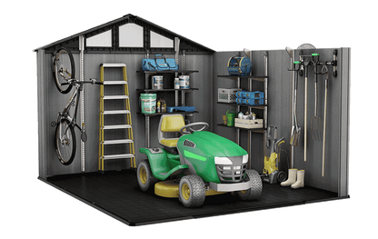 Stronghold 10x11.5 Shed - Grey