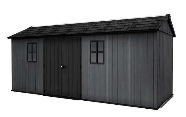 Newton Plus Shed 17x7.5ft - Grey