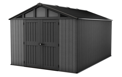 Stronghold 10x15 Shed - Grey