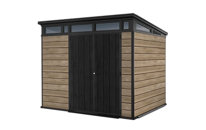 Signature Shed 9x7ft - Ashwood Brown