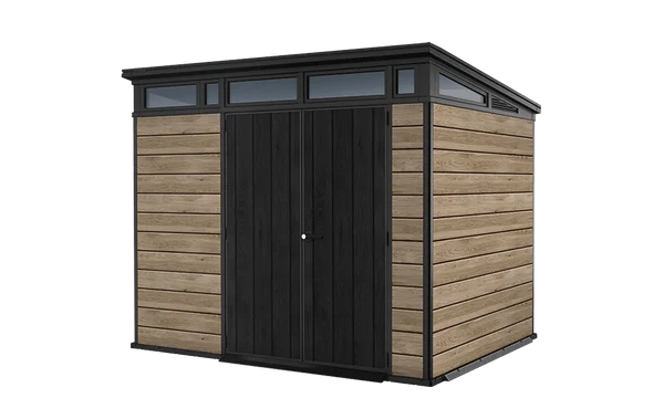 Signature Shed 9x7ft - Ashwood Brown